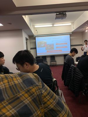イベントの告知風景
