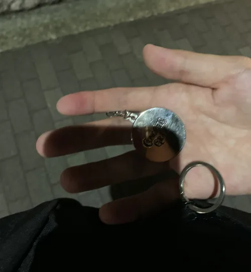 とっさに撮ったキーホルダーの写真