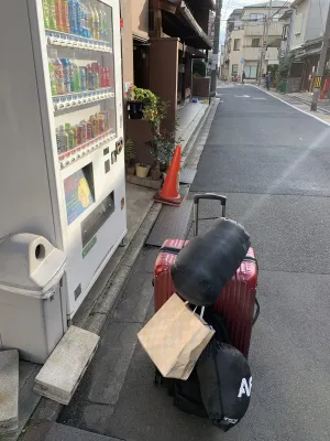 自宅との別れる場面